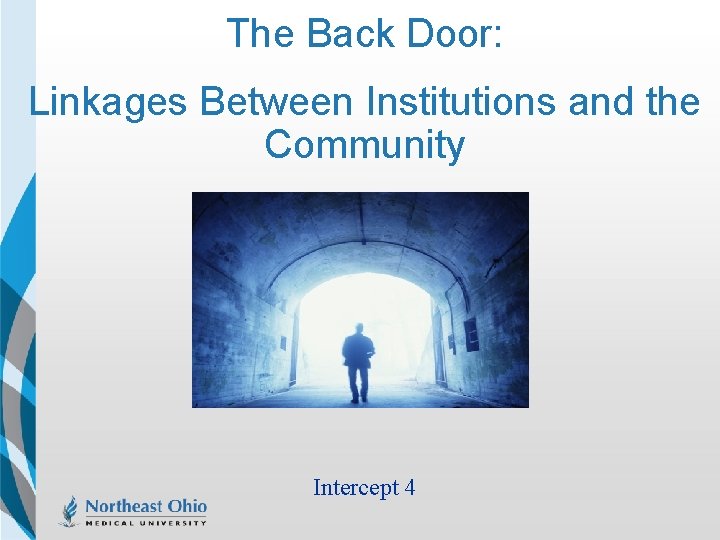The Back Door: Linkages Between Institutions and the Community Intercept 4 