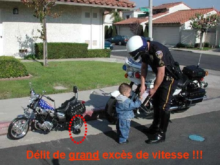 Délit de grand excès de vitesse !!! 