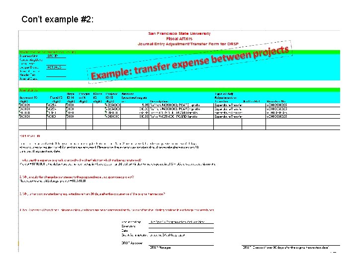 Con’t example #2: 12 