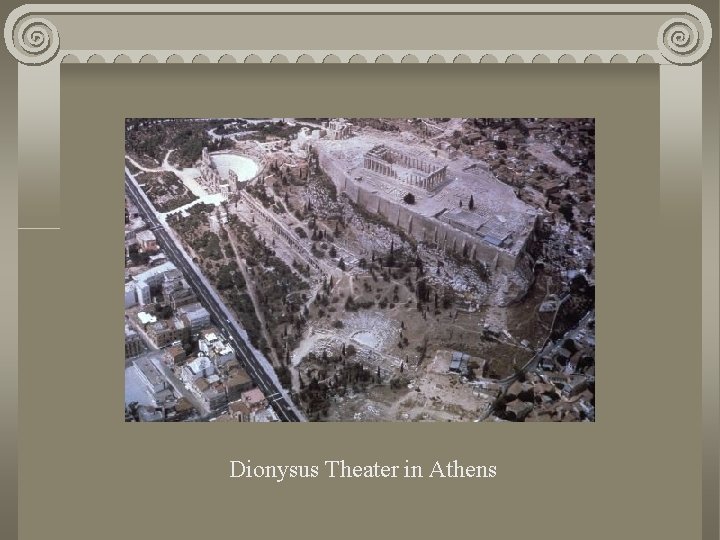 Dionysus Theater in Athens 