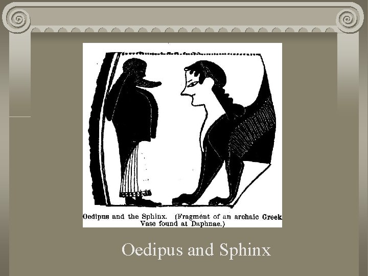 Oedipus and Sphinx 