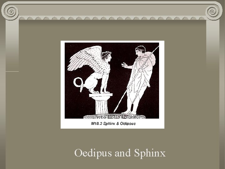 Oedipus and Sphinx 