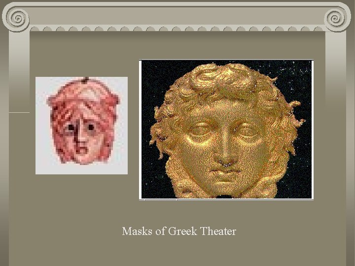 Masks of Greek Theater 