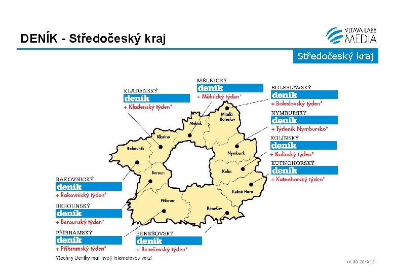 DENÍK - Středočeský kraj 14. 08. 2019 | 2 