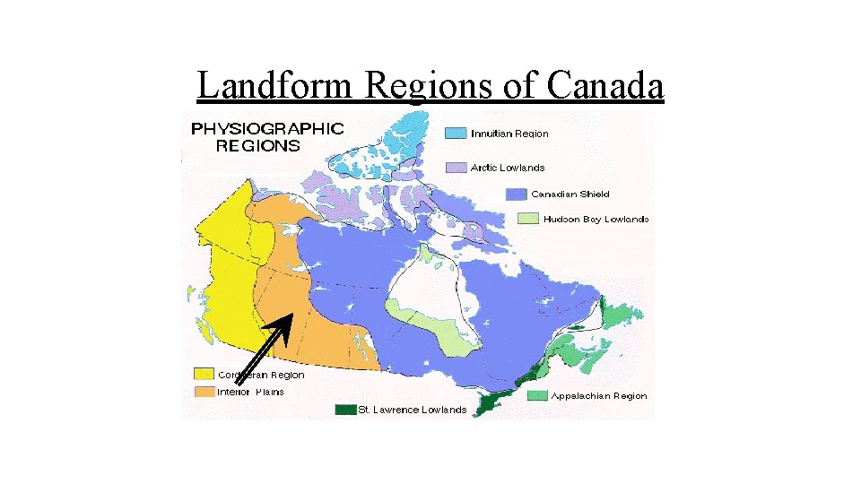 Landform Regions of Canada 
