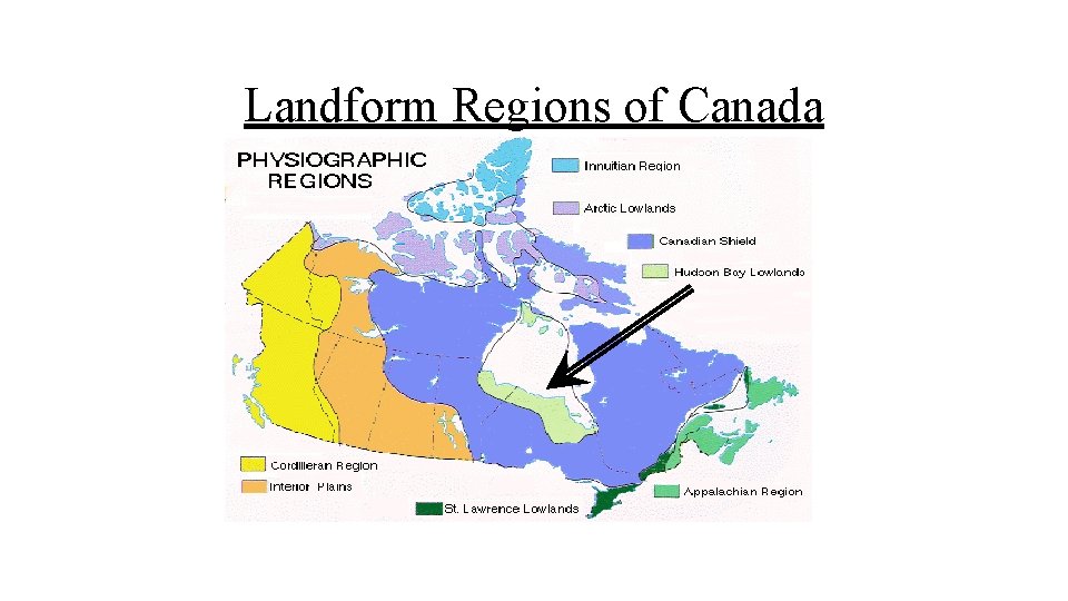 Landform Regions of Canada 