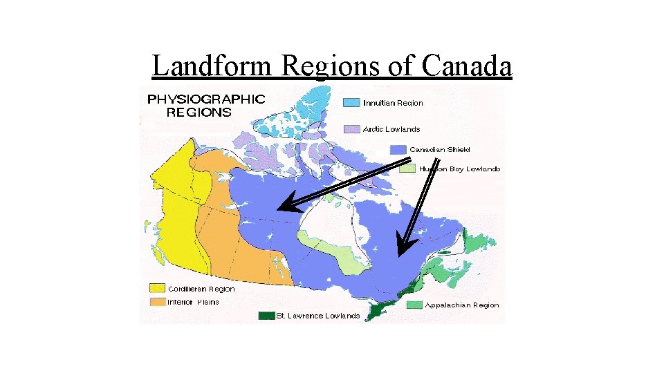 Landform Regions of Canada 