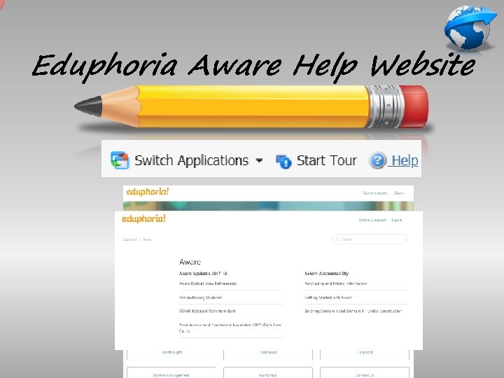 Eduphoria Aware Help Website 