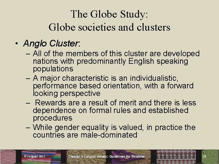 Communication between 8 TH EDITION cultures Chapter 6