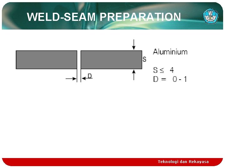 WELD-SEAM PREPARATION Teknologi dan Rekayasa 