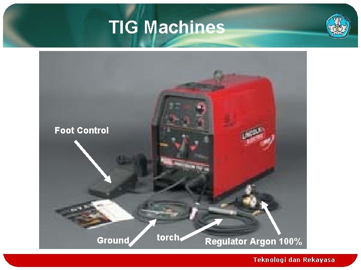 TIG Machines Foot Control Ground torch Regulator Argon 100% Teknologi dan Rekayasa 