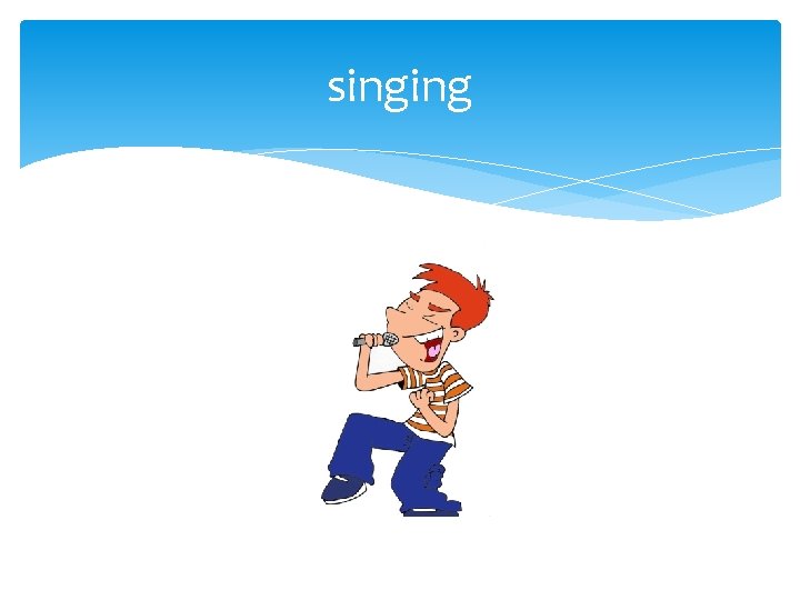 singing 