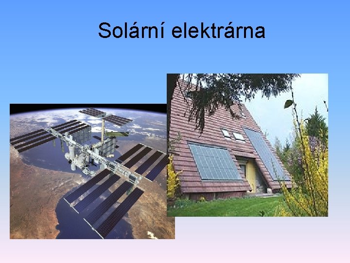 Solární elektrárna 