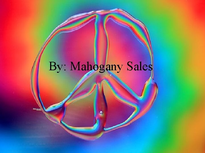By: Mahogany Sales 