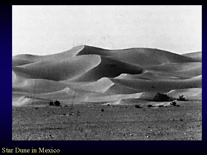 Star Dune in Mexico 