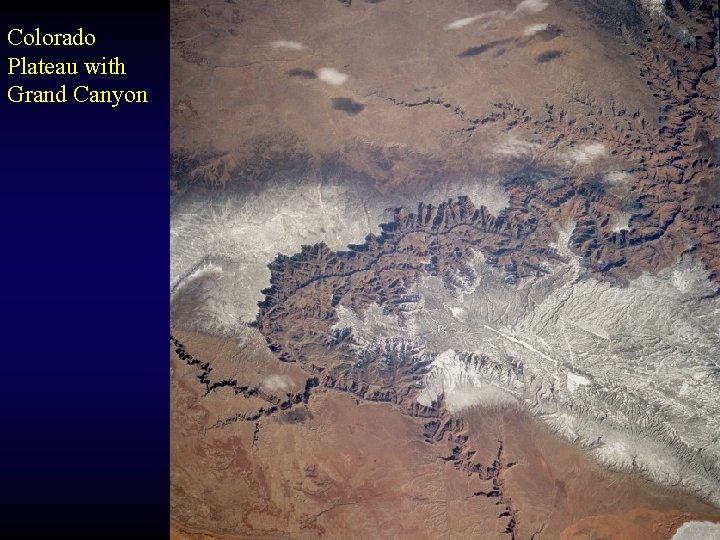 Colorado Plateau with Grand Canyon 