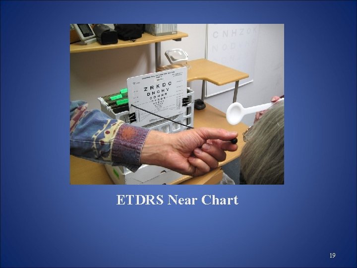 ETDRS Near Chart 19 ETDRS Near Chart 19