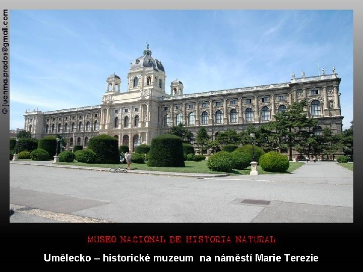 Muzeum přírodnína historie Umělecko – historické muzeum náměstí Marie Terezie 