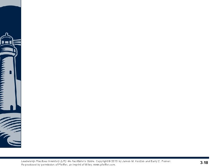 Leadership Practices Inventory (LPI) 4/e Facilitator’s Guide. Copyright © 2013 by James M. Kouzes Leadership Practices Inventory (LPI) 4/e Facilitator’s Guide. Copyright © 2013 by James M. Kouzes