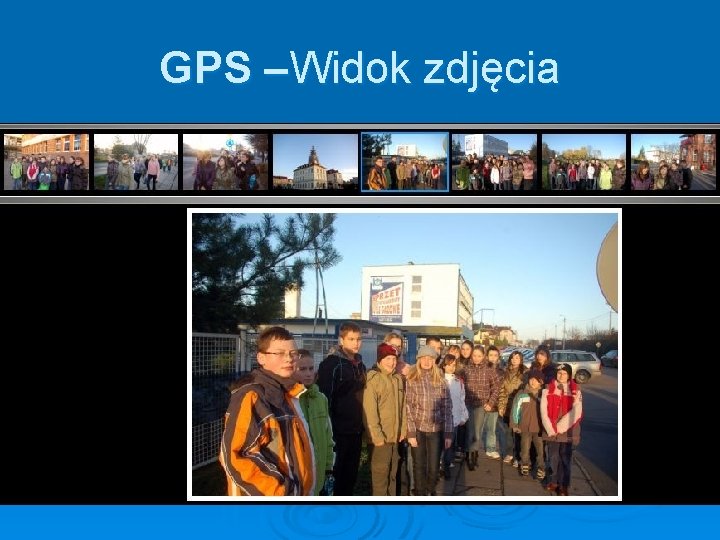 GPS –Widok zdjęcia 