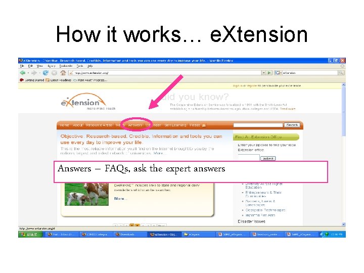 How it works… e. Xtension Answers – FAQs, ask the expert answers 