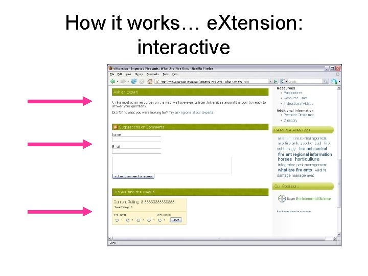 How it works… e. Xtension: interactive 