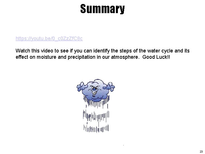 Summary https: //youtu. be/0_c 0 Zz. Zf. C 8 c Watch this video to