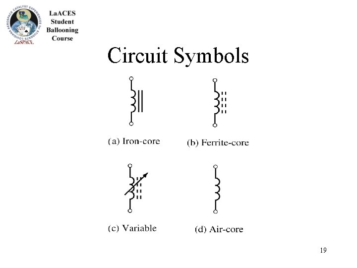 Circuit Symbols 19 Circuit Symbols 19