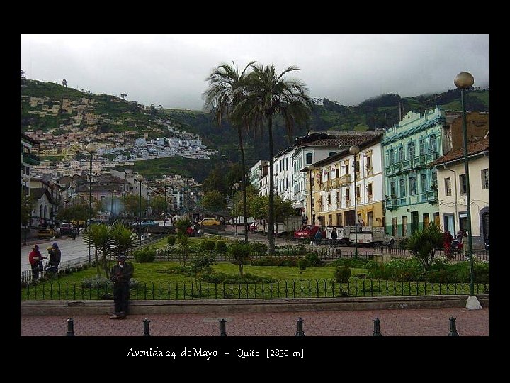 Avenida 24 de Mayo - Quito [2850 m] 