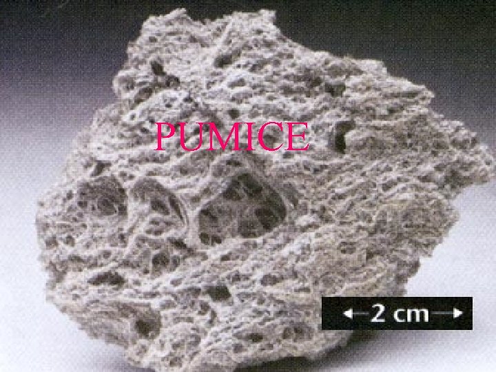 PUMICE 