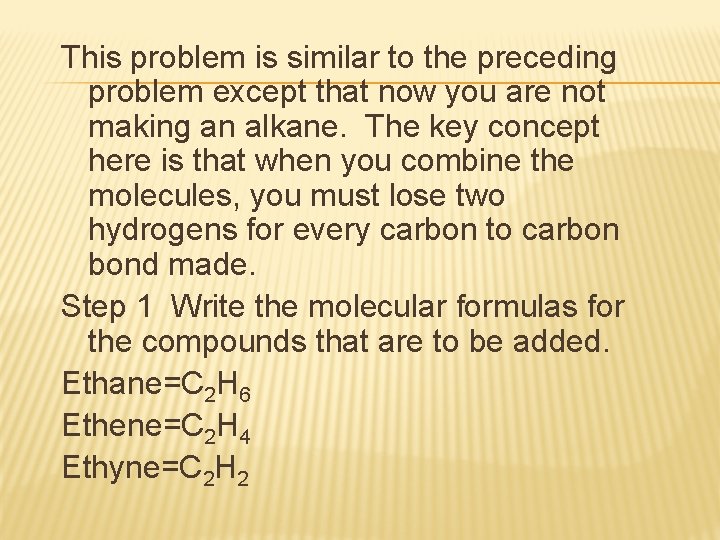 This problem is similar to the preceding problem except that now you are not