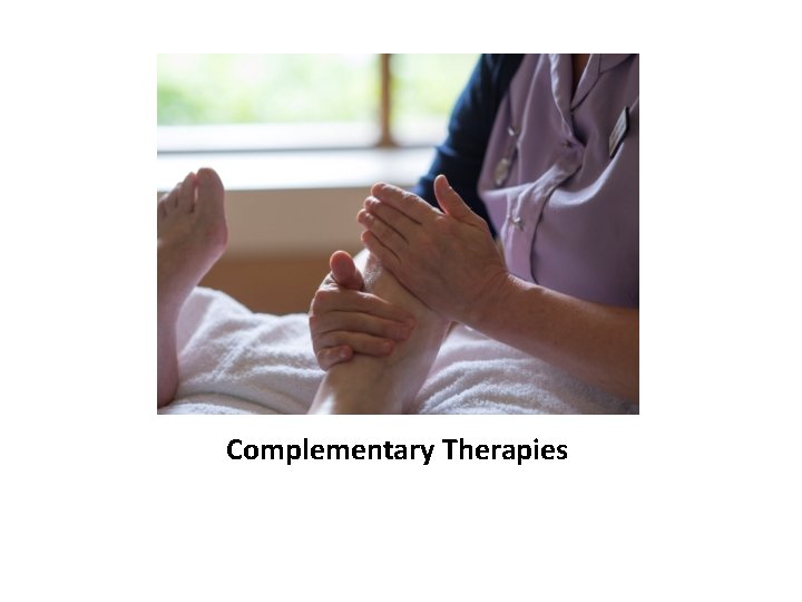 Complementary Therapies 