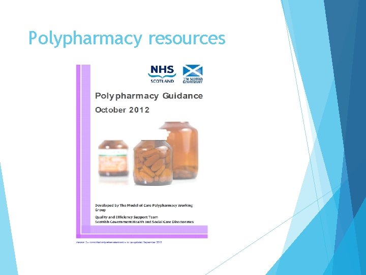 Polypharmacy resources 