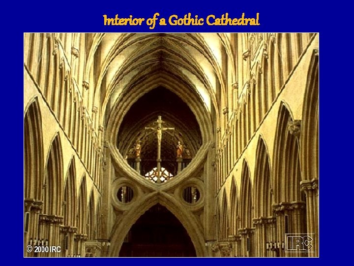 Interior of a Gothic Cathedral 
