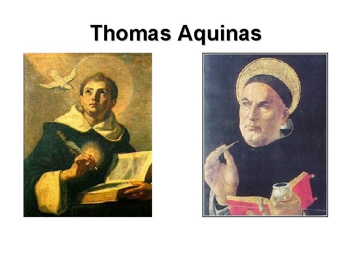 Thomas Aquinas 