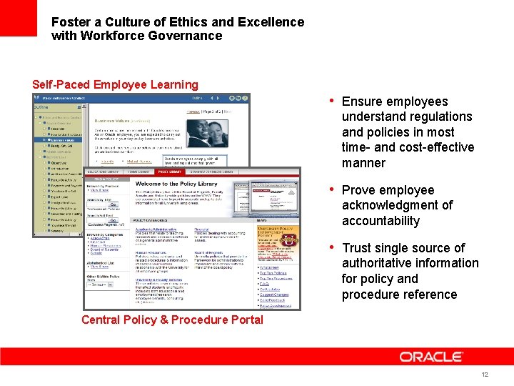 Foster a Culture of Ethics and Excellence with Workforce Governance Self-Paced Employee Learning •