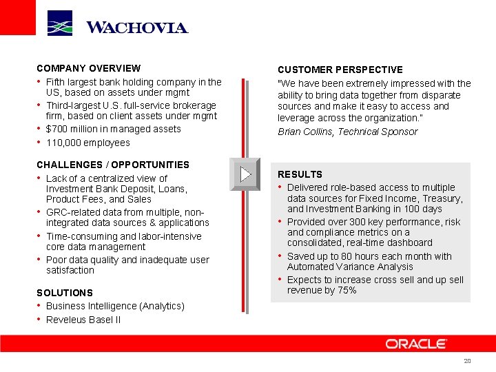 COMPANY OVERVIEW • Fifth largest bank holding company in the US, based on assets