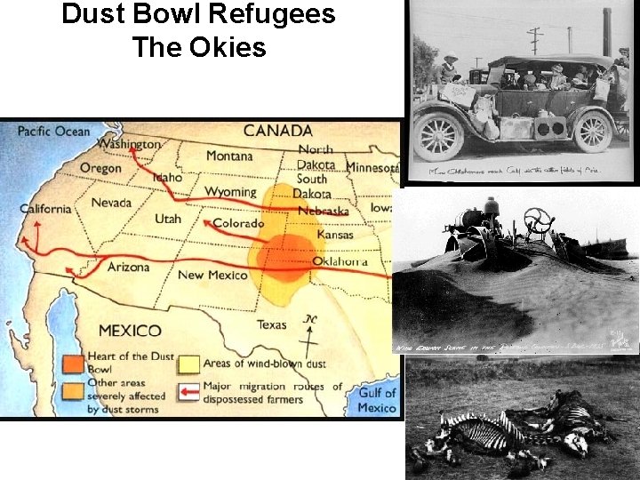 Dust Bowl Refugees The Okies 