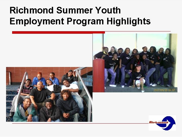 Richmond Summer Youth Employment Program Highlights Challenges 1