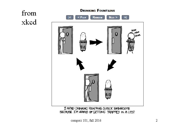 from xkcd compsci 101, fall 2016 2 