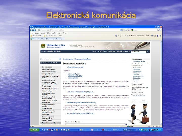 Elektronická komunikácia 