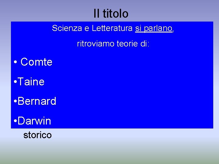 Il titolo ”histoire naterelle et sociale Scienza e Letteratura si parlano, d’une famille sous