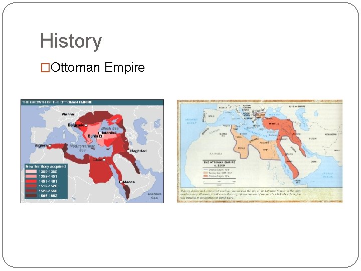 History �Ottoman Empire 