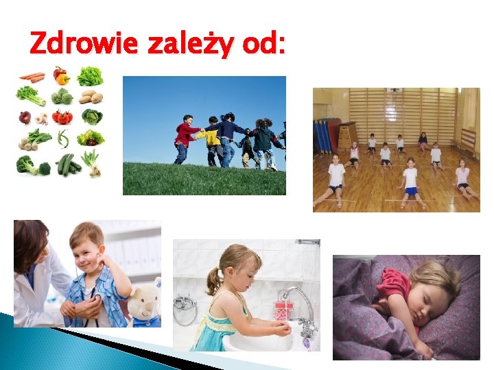 Zdrowie zależy od: 