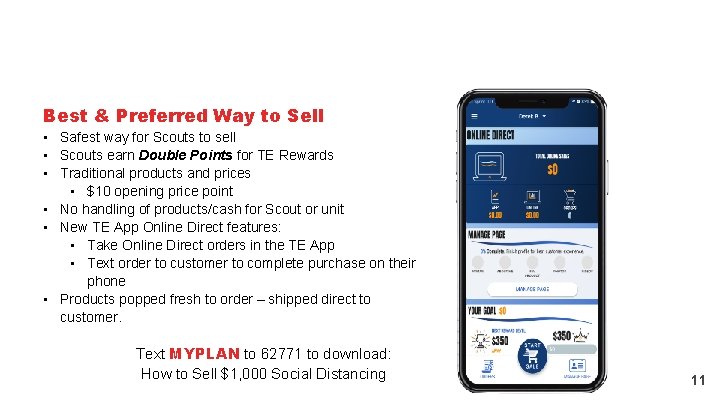 ONLINE DIRECT Best & Preferred Way to Sell • Safest way for Scouts to