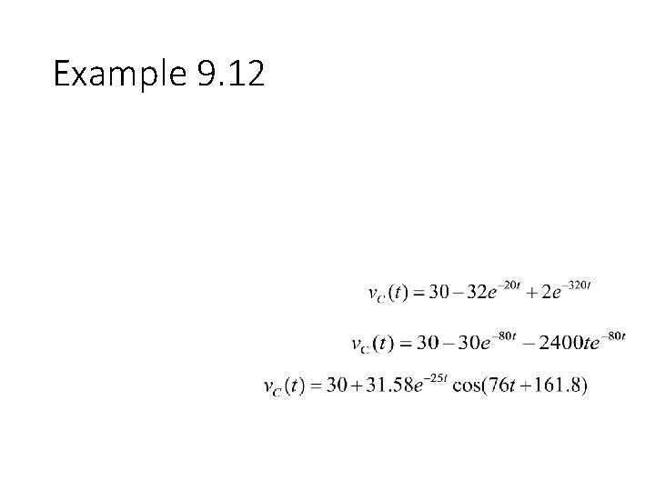 Example 9. 12 