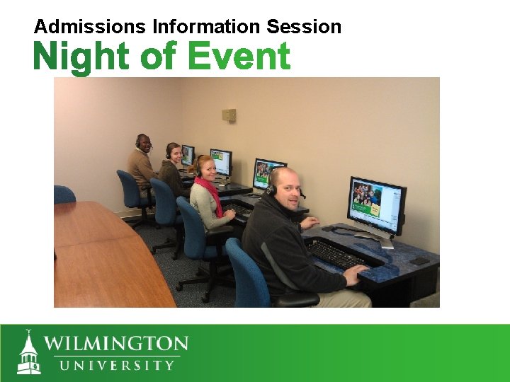 Admissions Information Session 