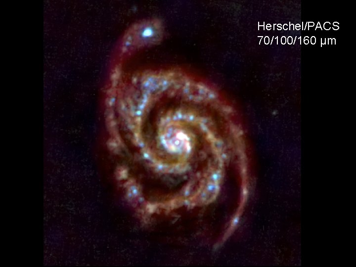 Herschel/PACS 160µm Herschel/PACS 70/100/160 µm Spitzer/MIPS 160µm 16 