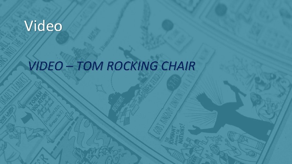 Video VIDEO – TOM ROCKING CHAIR 