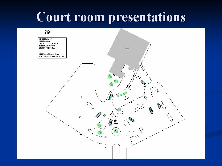 Court room presentations 